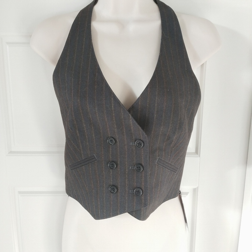 Bcbg Maxazria Halte Striped Vest Top